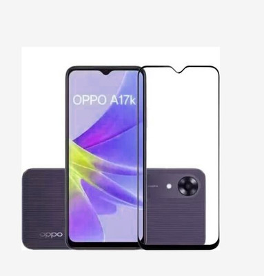 ASMANTIC Tempered Glass Guard for Oppo A17k(Pack of 1)