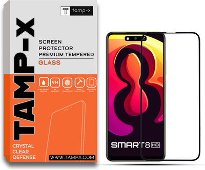 TAMP-X Tempered Glass Guard for Infinix Smart 8 HD(Pack of 1)