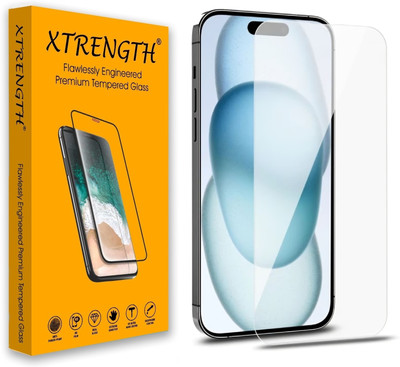 XTRENGTH Tempered Glass Guard for Apple iPhone 15 Pro Max(Pack of 1)