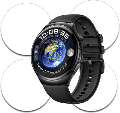 MUTAALI Tempered Glass Guard for Huawei Watch 4 smart watch(Pack of 4)