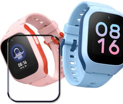 tombik Tempered Glass Guard for 75edc-Xiaomi Mitu Kids Smartwatch 7X(Pack of 1)