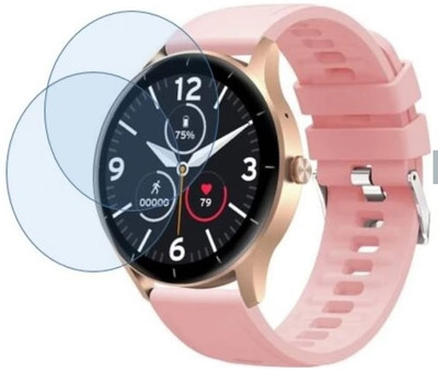 KHWABEEDA Tempered Glass Guard for FIRE- BOLTT TALK GO SMART WATCH ( PACK OF 2)(Pack of 2)