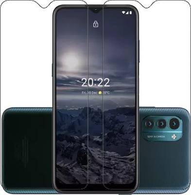 ECMERED Tempered Glass Guard for Nokia G21(Pack of 2)