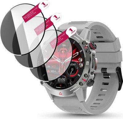 HIDEOUS Tempered Glass Guard for Pebble Cosmos Quest(Pack of 3)