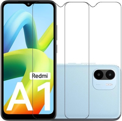 KMPERED Tempered Glass Guard for Mi A1(Pack of 2)