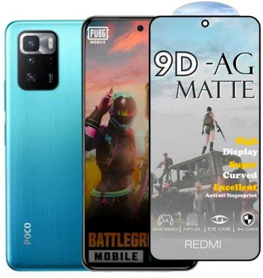 FAIYER BEAT Tempered Glass Guard for Premium matte Tempered Glass For redmi poco X3 GT(matte finish,Pack Of 1) Advanced gaming matte Full Screen Coverage Screen Protector for redmi poco X3 GT(Pack of 1)