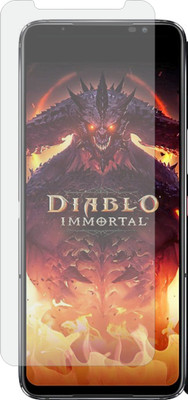 Fasheen Tempered Glass Guard for ROG PHONE 6 DIABLO IMMORTAL EDITION (Anti Glare Matte)(Pack of 1)