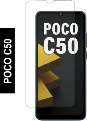 VAlight Tempered Glass Guard for POCO C50, Xiaomi Poco C50(Pack of 1)