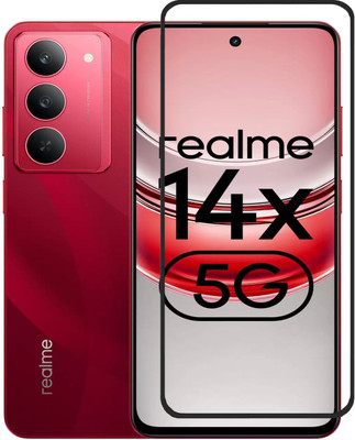 BRENZZ Tempered Glass Guard for Realme 14X 5G, RealMe 14x 5G(Pack of 1)