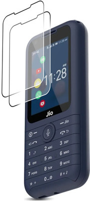 Olonga Tempered Glass Guard for JioPhone Prima 4G Keypad Phone(Pack of 2)