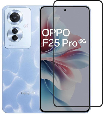 DVMART Tempered Glass Guard for Oppo F25 Pro One-touch Fast Fingerprint Unlock(Pack of 1)