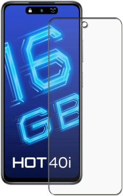DB Tempered Glass Guard for INFINIX HOT 40i FRONT TEMPERED GLASS(Pack of 1)