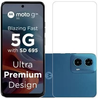 Flipkart SmartBuy Tempered Glass Guard for MOTOROLA G34 5G/Moto G45 5G/Motorola g45 5G(Pack of 1)
