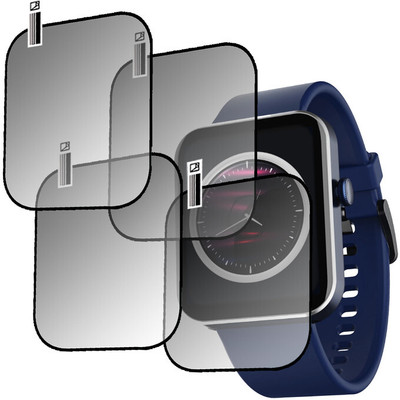 daffin Tempered Glass Guard for boAt Wave Flex Connect(Pack of 4)