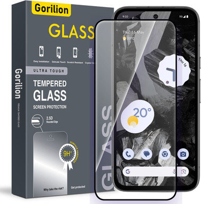 Gorilion Tempered Glass Guard for Google Pixel 8a 5G(Pack of 1)