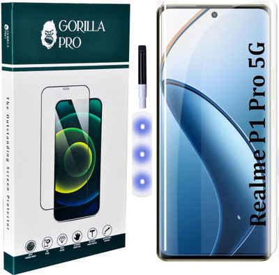 GORILLA PRO Tempered Glass Guard for Realme P1 Pro 5G(Pack of 1)