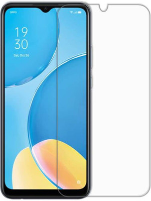 COVJ Tempered Glass Guard for Oppo A17K Tempered Glass | Screen Protector Full HD Quality Tempered Glass Anti-Scratch Edge to Edge Coverage with Easy Installation Kit(Pack of 1)