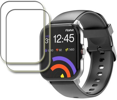 MUTAALI Tempered Glass Guard for Fitshot Connect smartwatch(Pack of 2)