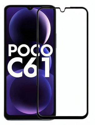 ZINGTEL Tempered Glass Guard for Xiaomi Poco C61 4G(Pack of 1)