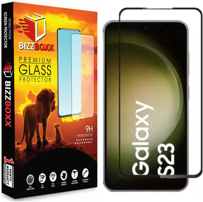 BizzBoxx Tempered Glass Guard for SAMSUNG Galaxy S23 5G, Galaxy S23 5G Clear finish, S23 5G, Samsung S23(Pack of 1)