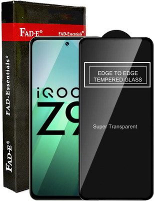 FAD-E Tempered Glass Guard for iQOO Z9 5G, iQOO Z9(Pack of 1)