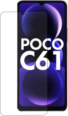 VAlight Tempered Glass Guard for POCO C61, poco c61(Pack of 1)