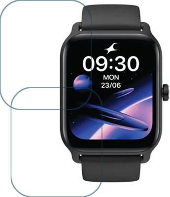 MUTAALI Tempered Glass Guard for fastrack Reflex Kruz Smartwatch(Pack of 2)