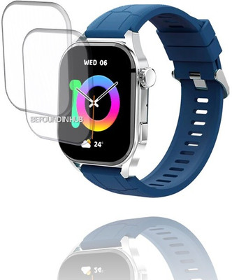 Aleena Tempered Glass Guard for FIRE BOLTT EMPEROR SMARTWATCH 0.55(Pack of 2)