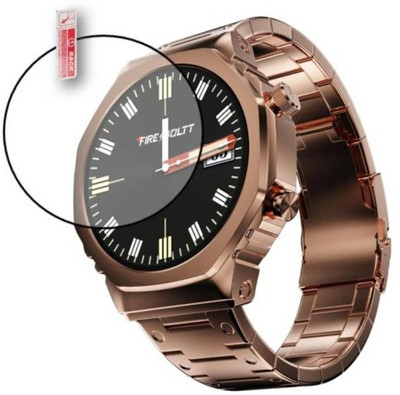 ZIDZEE Tempered Glass Guard for FIRE BOLTT ONYX SMART WATCH SCREEN GUARD (P-1(Pack of 1)
