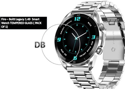 KHWABEEDA Tempered Glass Guard for FIRE-BOLTT LEGACY 1.49 SMART WATCH(Pack of 1)