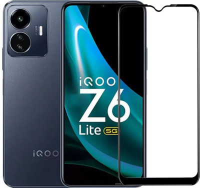 Quicknick Edge To Edge Tempered Glass for iQOO Z6 Lite 5G, (Pro Flexi, High Sensitive touch 9H Glass Guard with perfect screen protection (FRONT SCREEN TEMPERED GLASS)(Pack of 1) Quicknick Edge To Edge Tempered Glass for iQOO Z6 Lite 5G, (Pro Flexi, High Sensitive touch 9H Glass Guard with perfect screen protection (FRONT SCREEN TEMPERED GLASS)(Pack of 1)