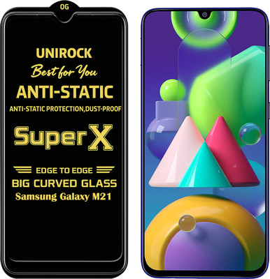 Unirock Tempered Glass Guard for Samsung Galaxy M21(Pack of 1)