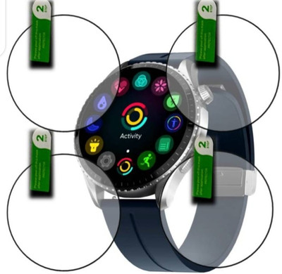 DB Tempered Glass Guard for NOISE ORIGIN 1.46 SMART WATCH TEMPERED GLASS (PACK OF 4)(Pack of 4)