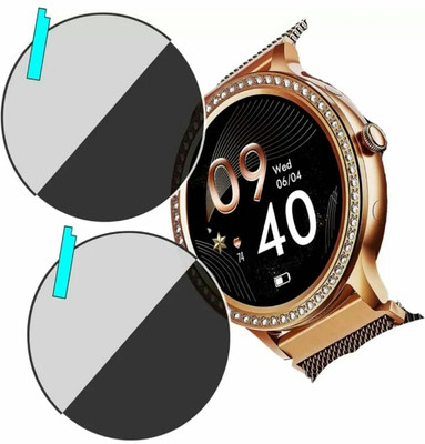 DOWRVIN Tempered Glass Guard for Boat Enigma R32 Smart watch tempered glass (psck -2)(Pack of 2)