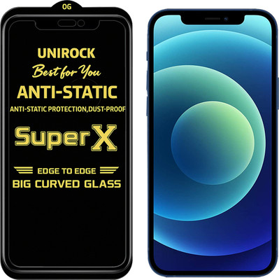Unirock Tempered Glass Guard for Apple iPhone 12(Pack of 1)