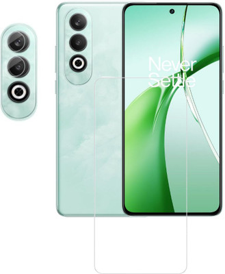 ISAAK Tempered Glass Guard for OnePlus Nord CE4 5G Tempered Glass and Camera Lens Protector (COMBO PACK)(Pack of 2)