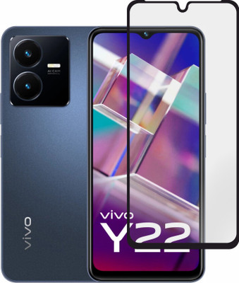 leeon Tempered Glass Guard for Vivo Y22(Pack of 1)