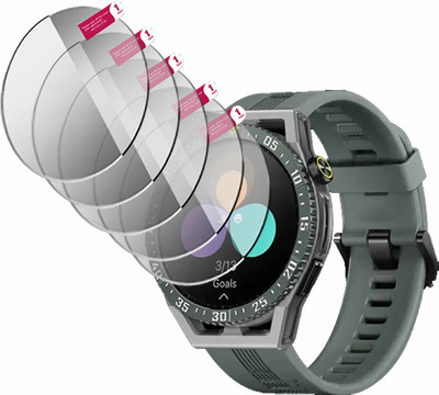 daffin Tempered Glass Guard for Huawei Watch 4(Pack of 5)