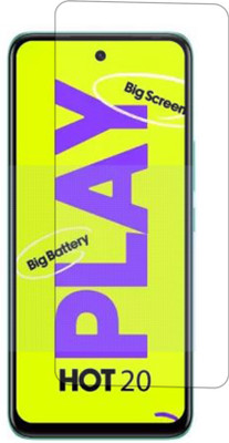 VAlight Tempered Glass Guard for Infinix HOT 20 Play(Pack of 1)