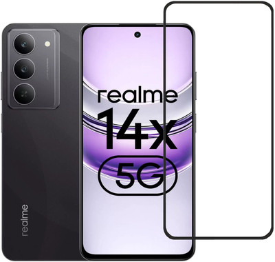 BRENZZ Tempered Glass Guard for Realme 14X 5G, RealMe 14x 5G(Pack of 1)