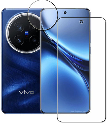 tombik Tempered Glass Guard for 32dd-vivo X200 Pro-front,lens(Pack of 2)