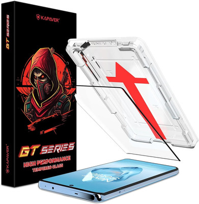 Kapaver Tempered Glass Guard for OnePlus 12R(Pack of 1)