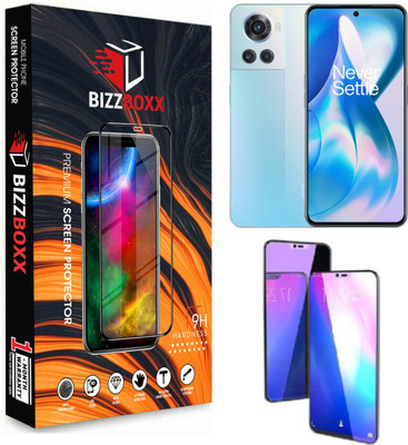 BizzBoxx Tempered Glass Guard for OnePlus 10R 5G - Prime Edition, OnePlus 10R 5G, OnePlus 10T 5G(Pack of 2)