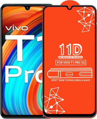 Qyist Tempered Glass Guard for Vivo T1 Pro 5G(Pack of 1)