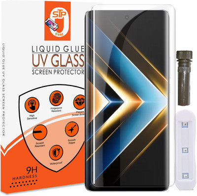 Maxboost Tempered Glass Guard for Huawei P30 Pro UV Advanced Curved Screen Protector Guard(Pack of 1)