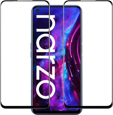 Qyist Tempered Glass Guard for Realme Narzo 30 Pro 5G(Pack of 2)