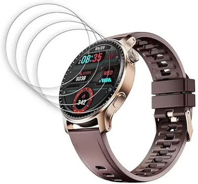 MUTAALI Tempered Glass Guard for boAt Ultima Prime smartwatch(Pack of 4)