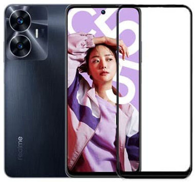 SM Styles Tempered Glass Guard for Realme C55(Pack of 1)