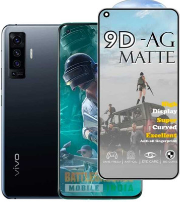 FAIYER BEAT Tempered Glass Guard for Premium matte Tempered Glass For vivo X50(matte finish,Pack Of 1) Advanced gaming matte Full Screen Coverage Screen Protector for vivo X50(Pack of 1)