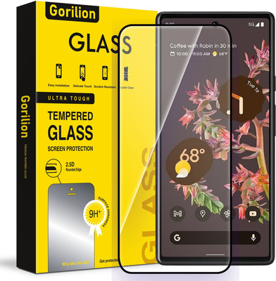 Gorilion Tempered Glass Guard for Google Pixel 6 5G(Pack of 1)